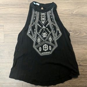Maurice's embroidered tank